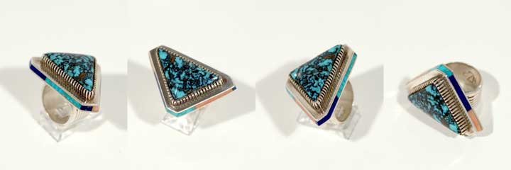 Gibson Nez turquoise ring