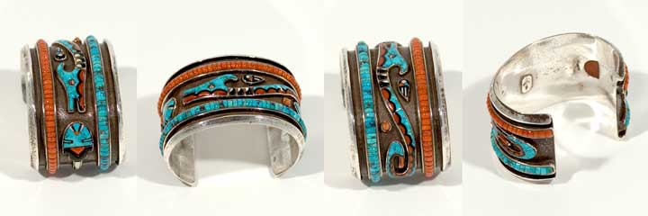 Preston Monongye tufacast water serpent bracelet