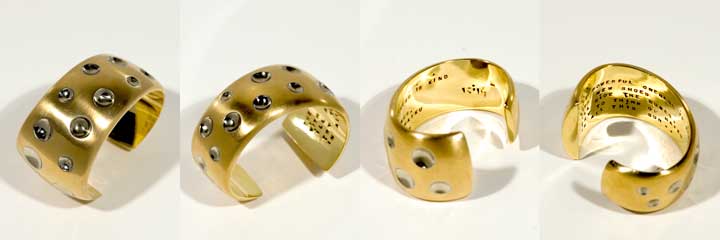 Kim Rawdin 18k gold bracelet
